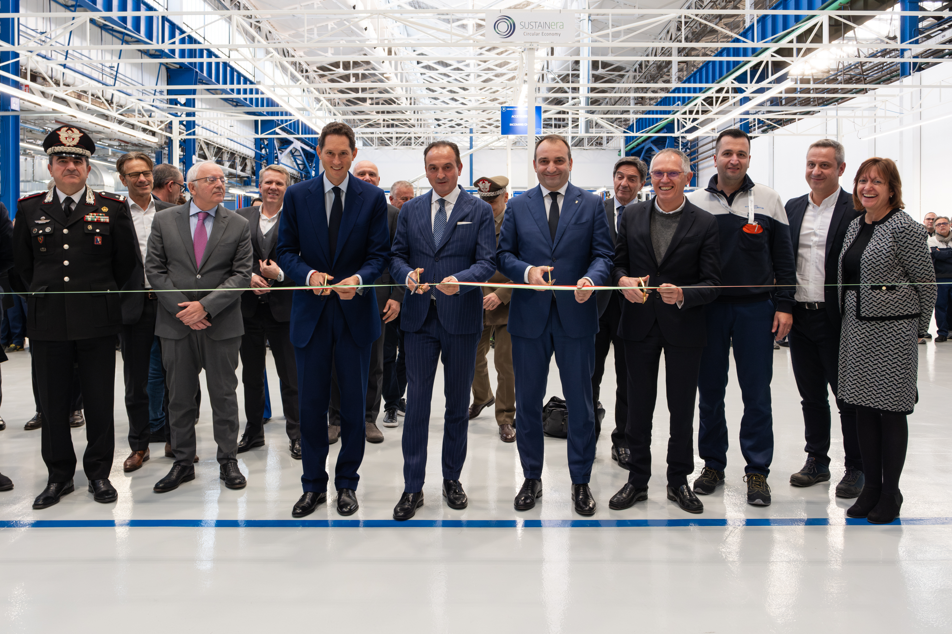 Immagine di Circular Economy Hub Mirafiori Ribbon Cut